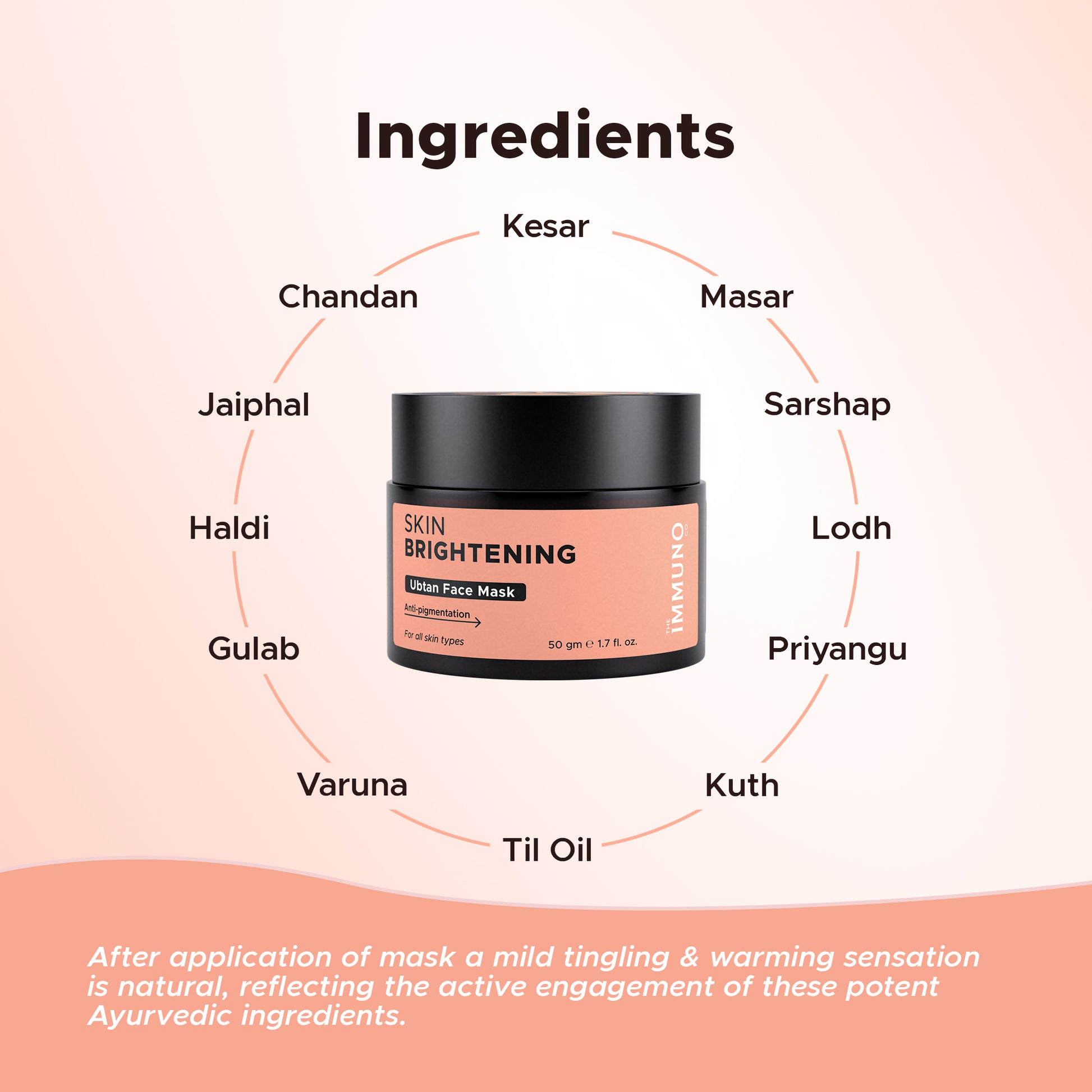 Skin Brightening Ubtan Face Mask
