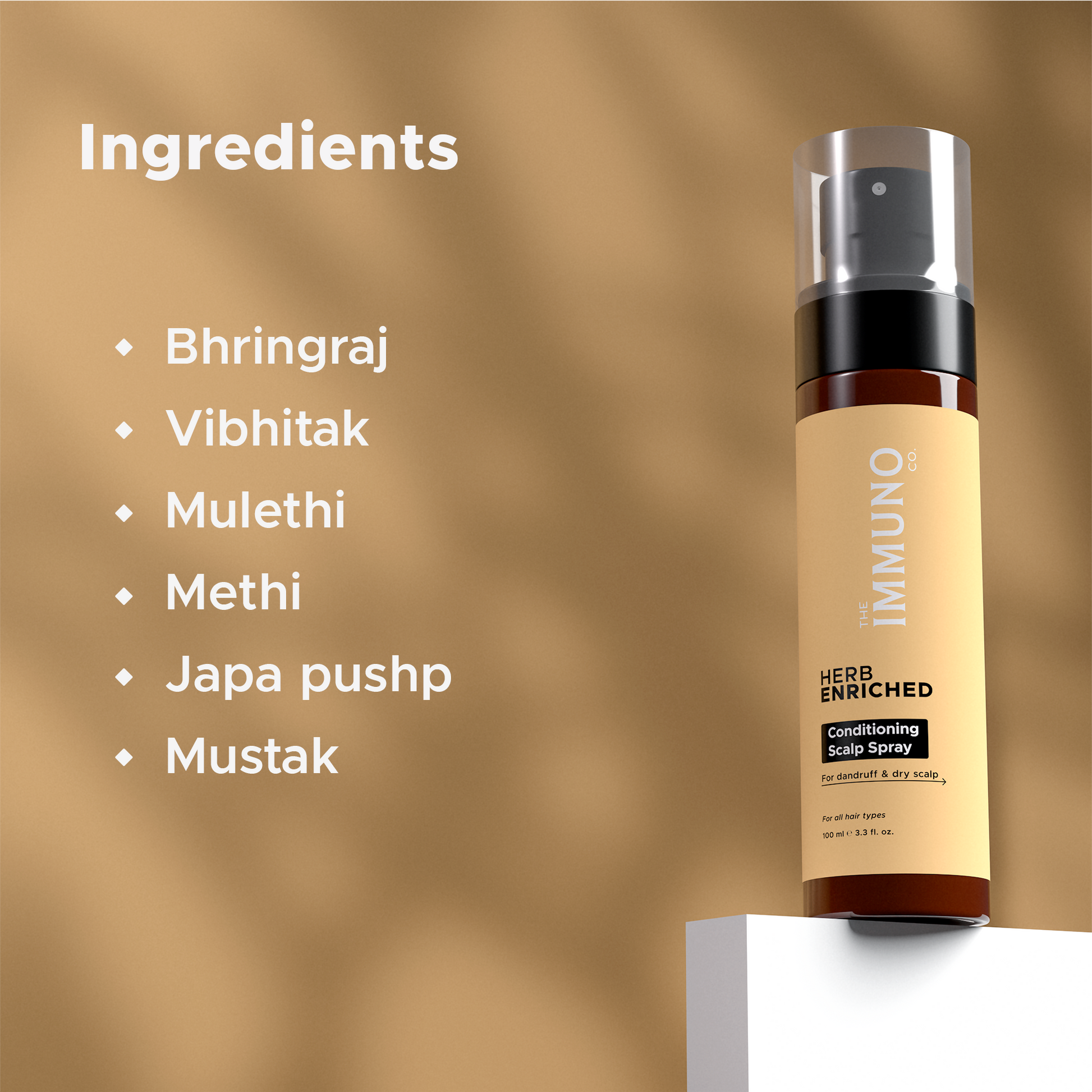 Herb Enriched Conditioning Scalp Spray