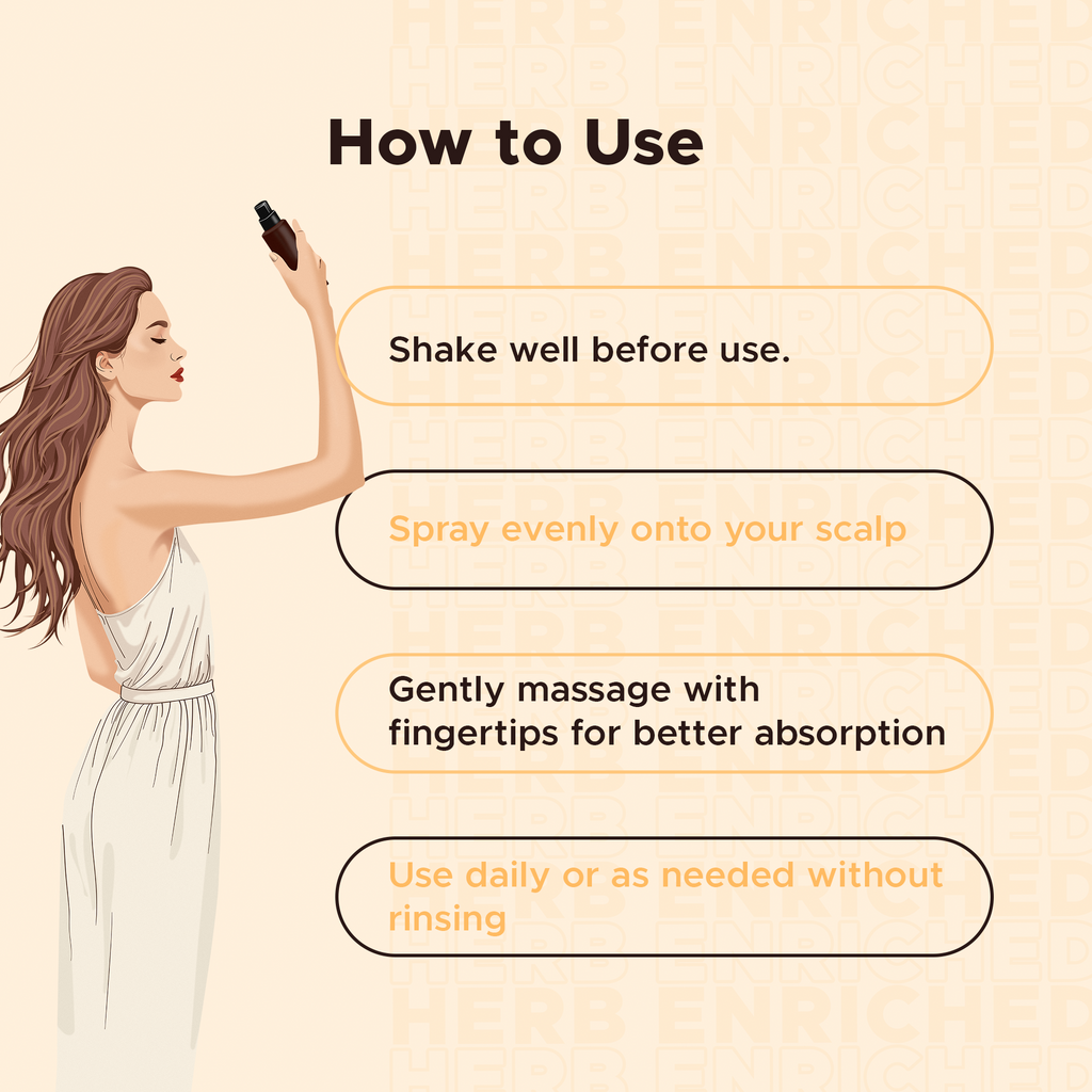 Herb Enriched Conditioning Scalp Spray