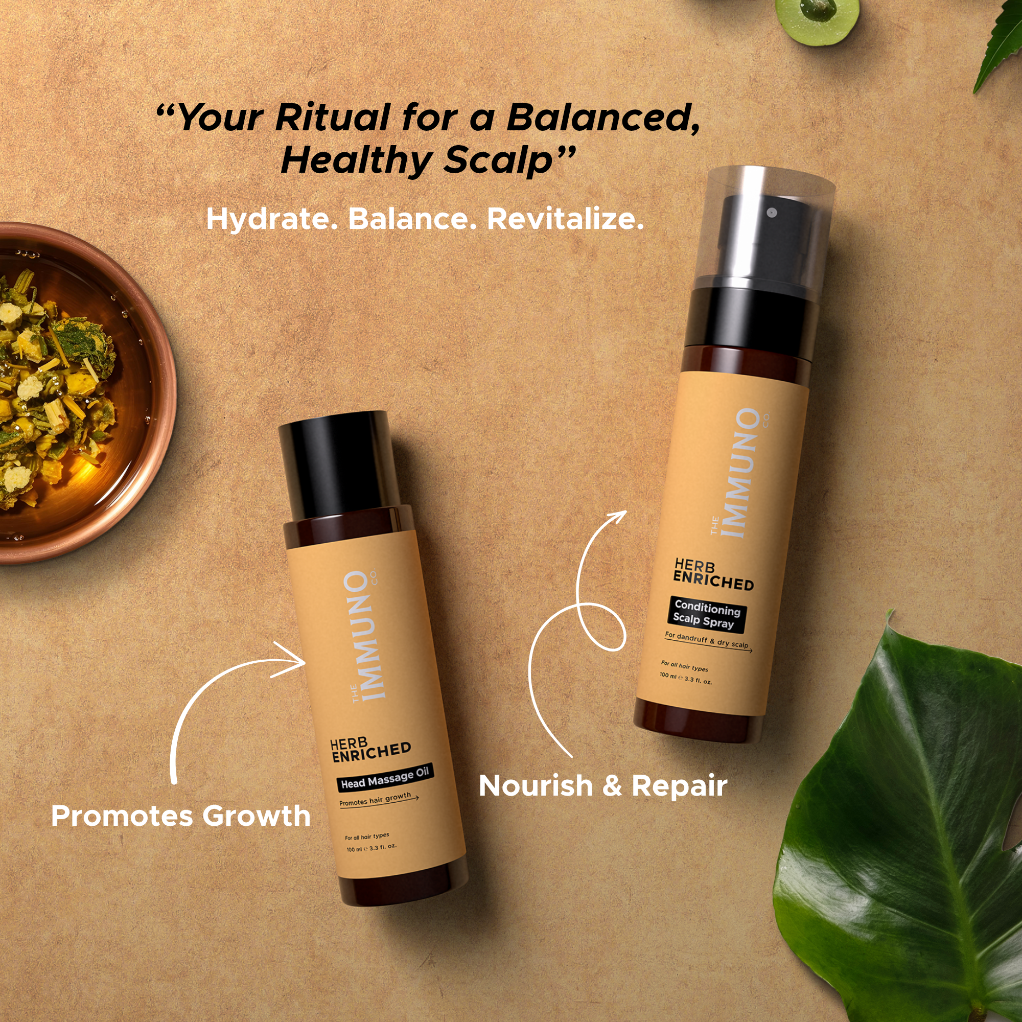 Head Massage oil